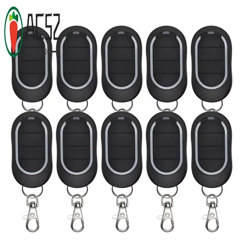 AC52-AT-4N Remote Control 433Mhz 4 Buttons Garage Door Opener Learning Code Barriers Automation Keychain Automatic 10PCS