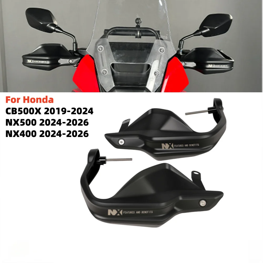 Motorcycle Handlebar Hand guard Wind Deflector Lever Protector For Hon da NX400 NX500 CB500X