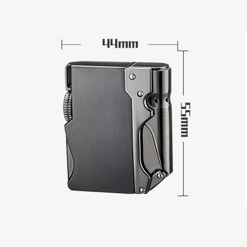 Outdoor Portable EDC Mechanical Metal Windproof Ignition Tool Camping Hiking Emergency Survival Tool