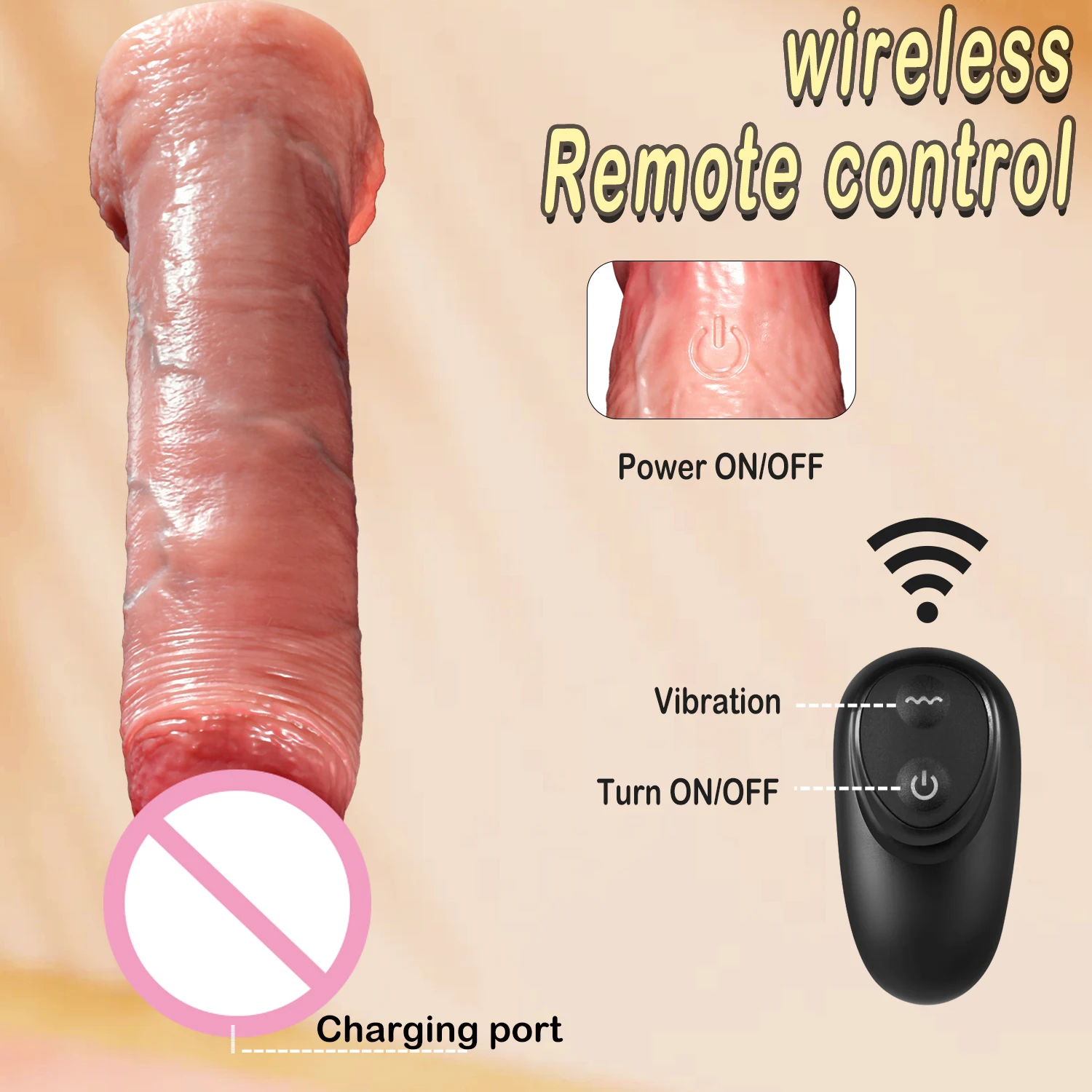 Super Realistic Penis Sleeve Reusable Extender Remote Control Male Enlargement Delay Penis Cocks Cover Sex Toy For Men Tools 18+