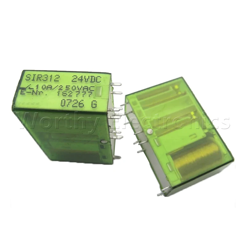 

Free shipping 10pcs/lot relay 24VDC 10A 10PIN SIR312