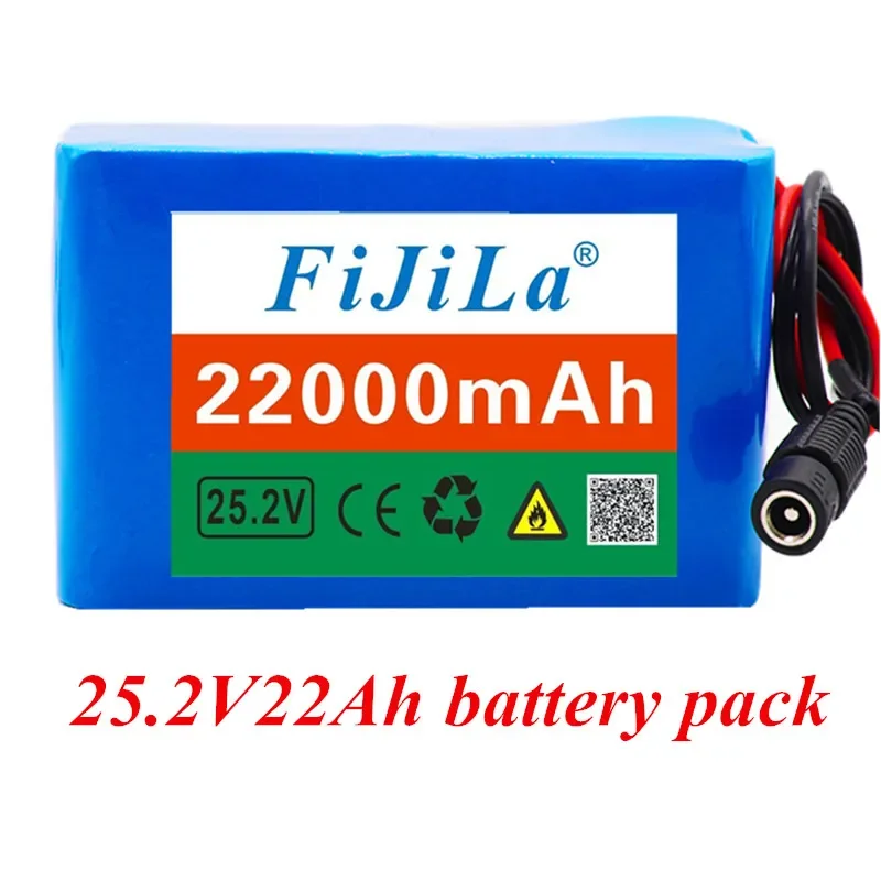 6s4p24V22Ah18650Batterie Lithium-Batterie 25,2 v 22000mAh Elektrische Fahrrad Moped/Elektrische/Li ionbatterie Pack mit pack BMS