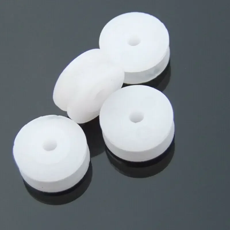 10PCS 2*9.3mm Micro Mini White Plastic Pulley Wheel Gear Motor Wheels for 2mm Shaft  Model Toy Outer Dia.9.3mm Inner Dia.2mm