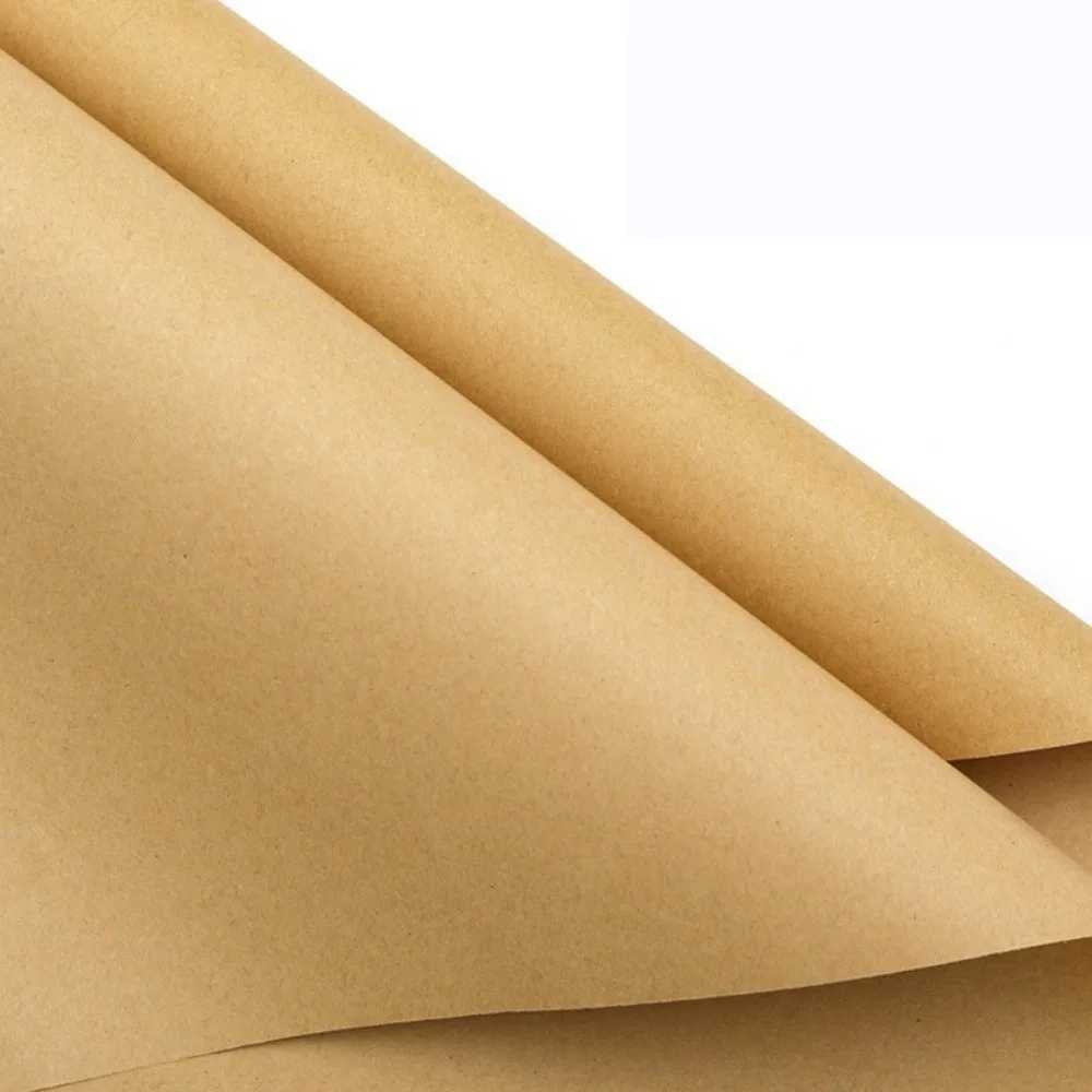 

45Pcs Double Sided Bouquet Kraft Wrapping Paper Retro English Vintage Gift Wrapping Paper 50x75 Kraft Newsprint