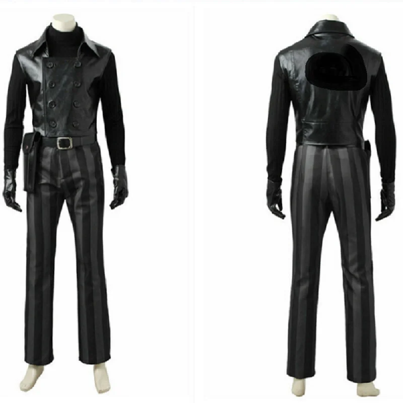 Hot selling new popular noir Cosplay costumes noir suit Halloween customization