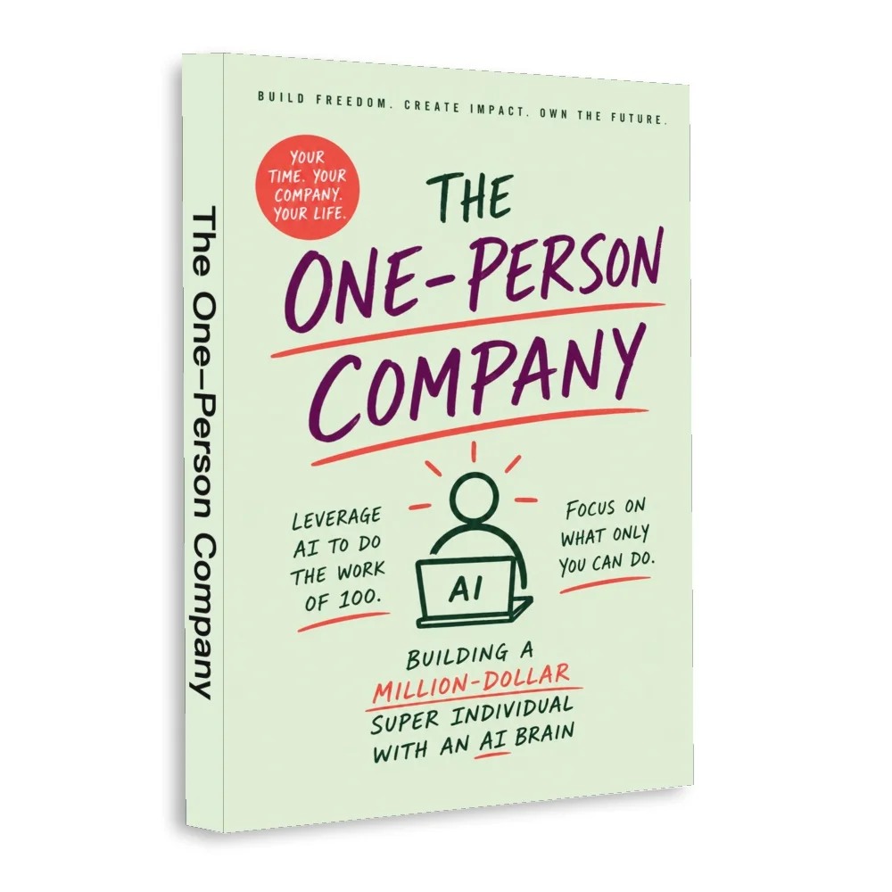 L'entreprise à une personne : Guide pour les solopreneurs AI pour créer une marque personnelle, automatiser les tâches et générer un revenu numérique