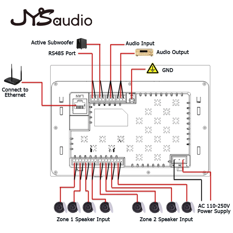 مضخم صوت Inwall Android Tablet بشاشة 7 بوصة، نظام Android 11 يمكن أن يستخدم متجر Google Play YouTube Tiktok Spotify Alexa Chrome