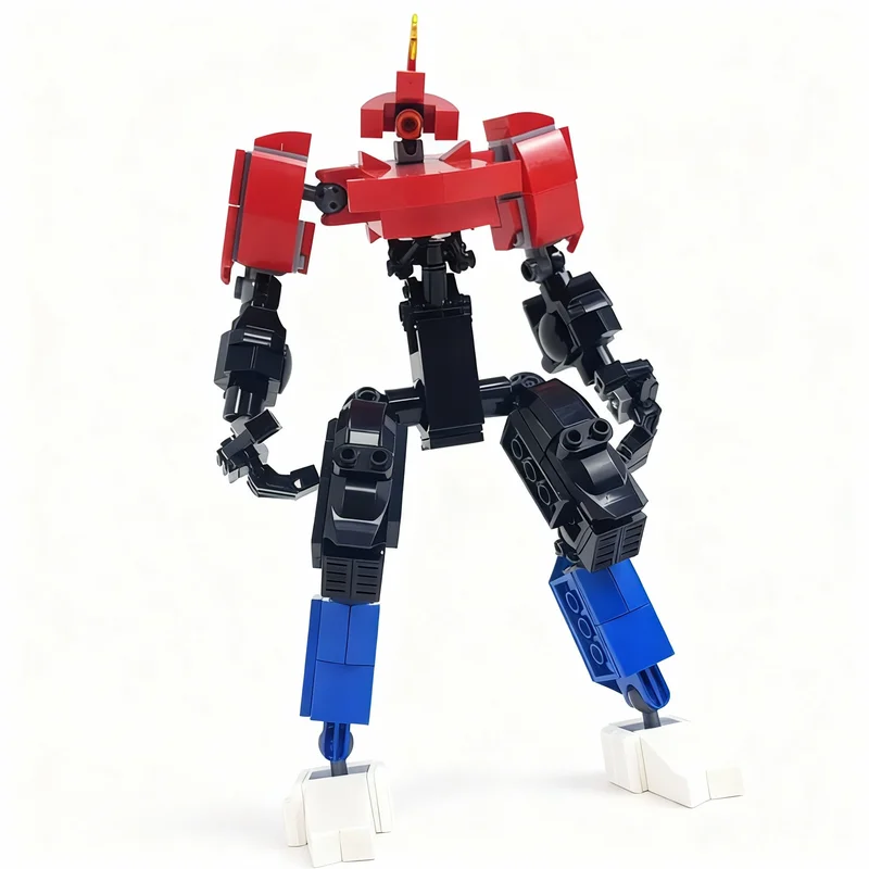 Art Craft Robot - 226 ชิ้น โมเดลหุ่นยนต์ไฟและน้ำแข็ง MOC ของเล่นตัวต่อ ของขวัญคริสต์มาส