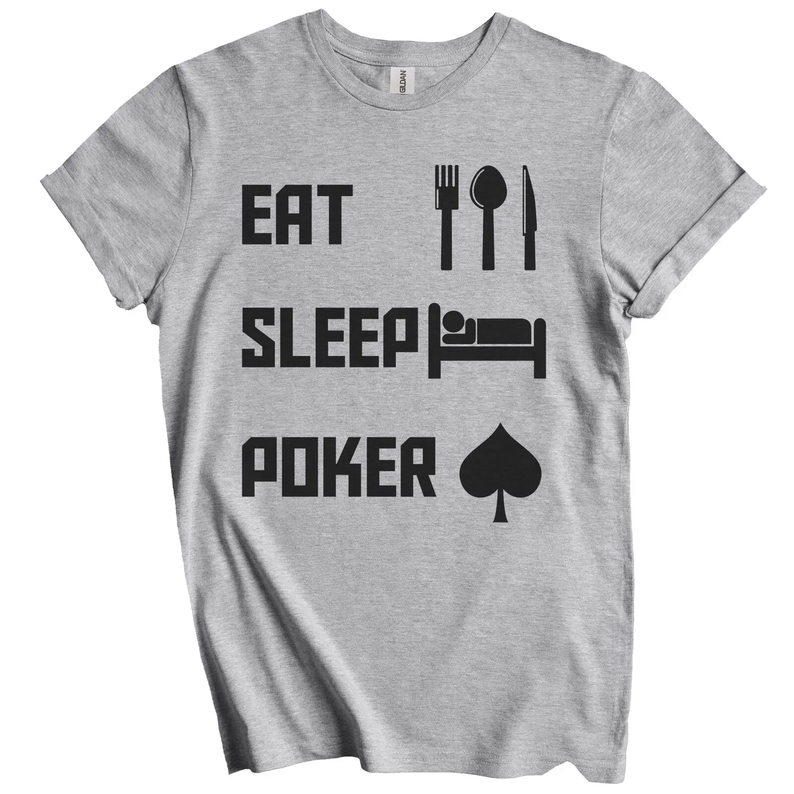 Eat Sleep Poker Funny Poker Player T-Shirt - Poker Gift