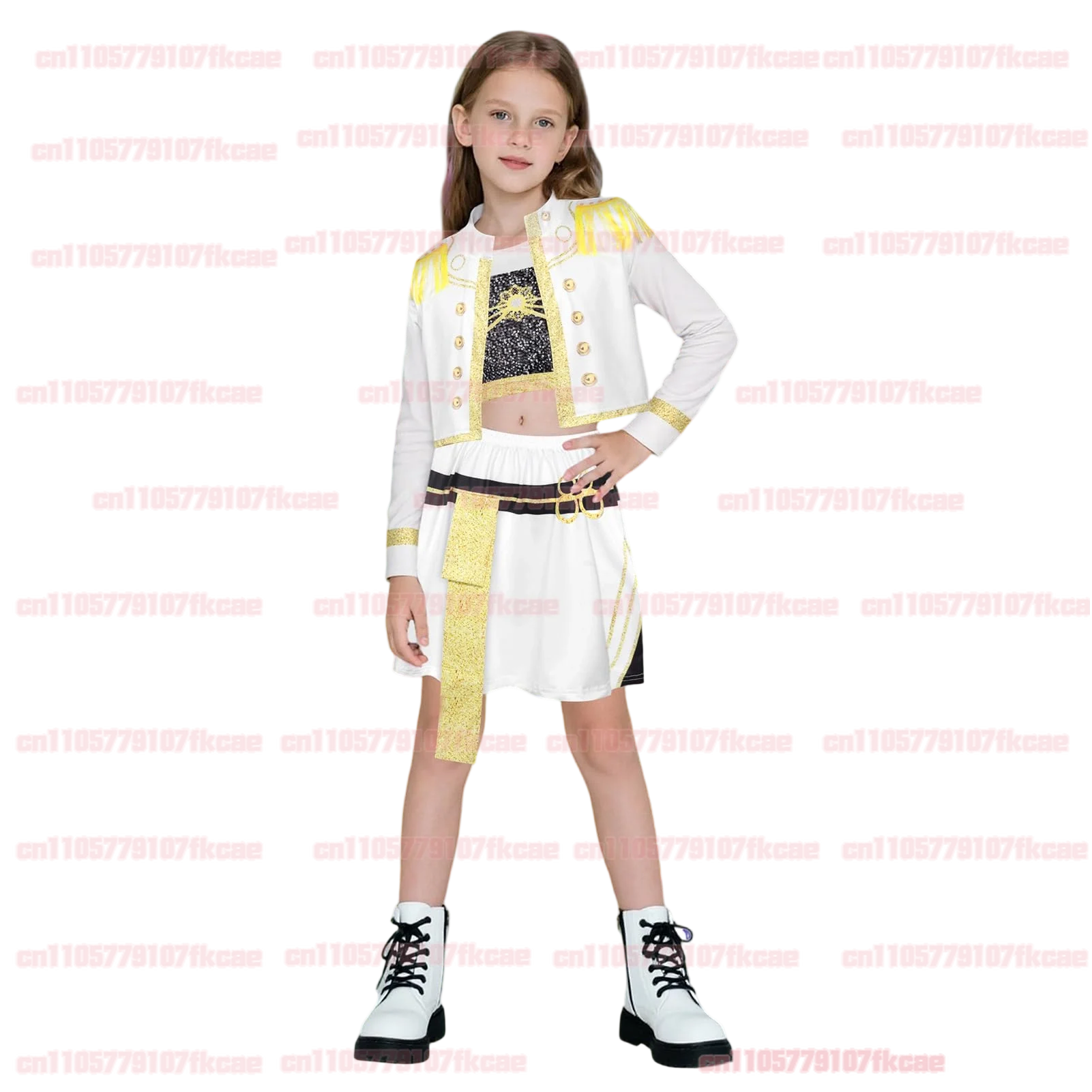 Filles Rumi Zoey Mira impression fête habiller Costume enfants Super étoile chanteur danseur Halloween jeu de rôle Cosplay tenue enfants