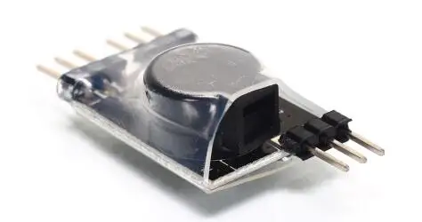 1/5 pièces Mini RC modèle perdu bip, 110dB traqueur d'alarme sonore fort pour AM FM PPM PCM radiocommande FPV Drone de course RC ​   avion