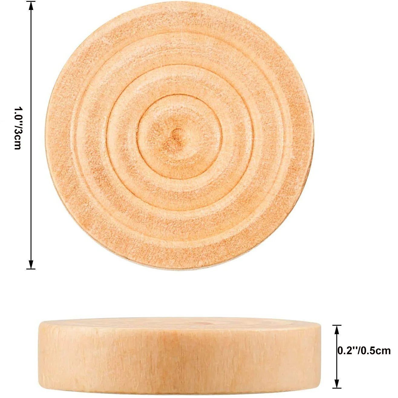 30 Teile/satz Holz Runde Dame Stücke Für Backgammon Schach Spiel Zubehör – Detail 6