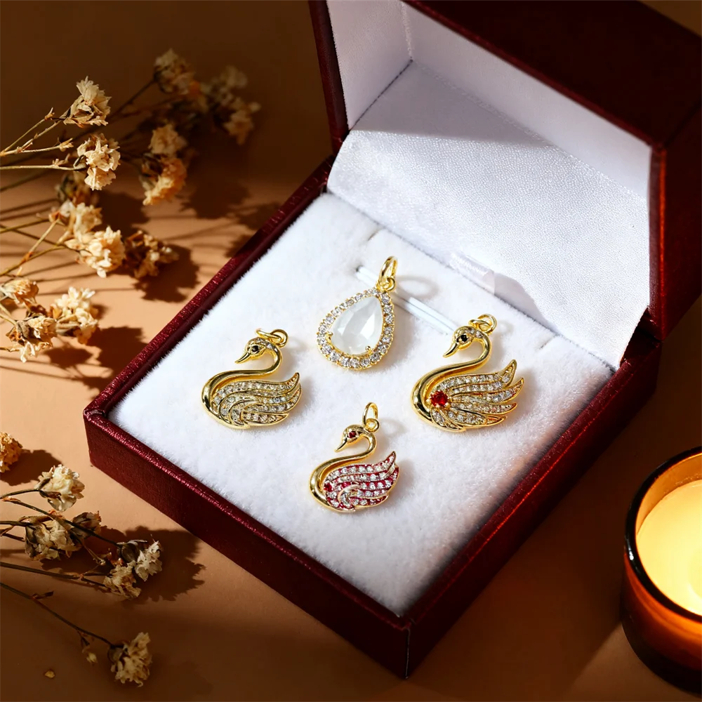 2Pcs Pendants Brass Elegant Sw - Body Jewelry Diy review and price