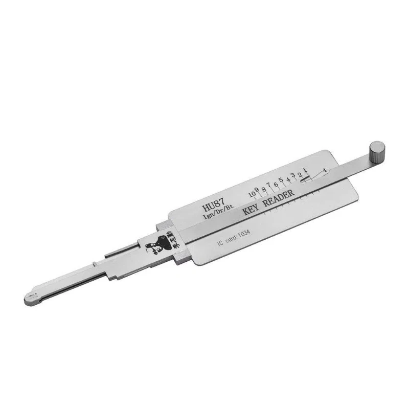 Lishi HU87 Key Reader Locksmith Tool Flat Milling for Suzuki Alto Swift SX4 Jimny Vitara Models