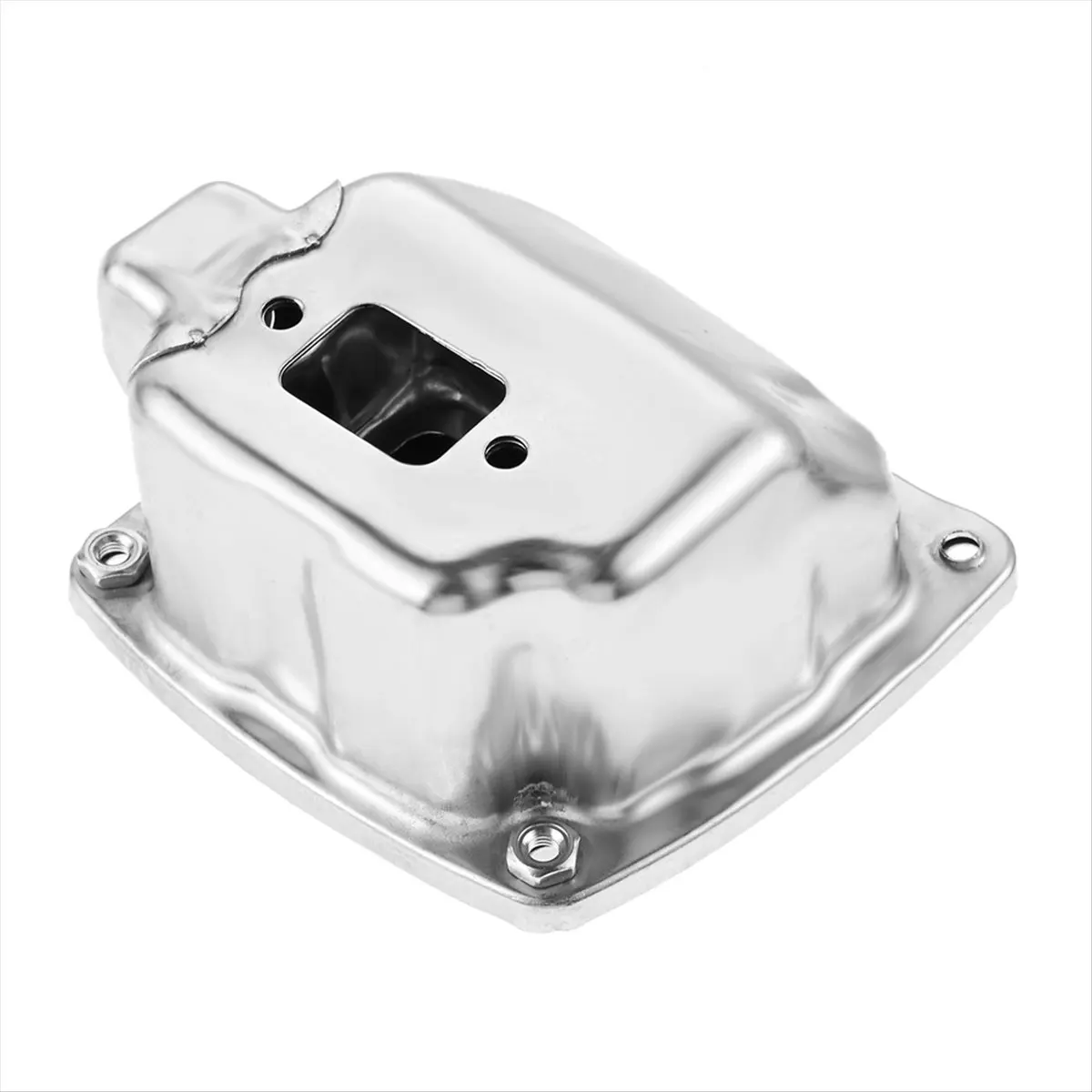 Replace for 1144-140-0600 Silver Muffler Fit for MS661 Chainsaw Muffler Metal