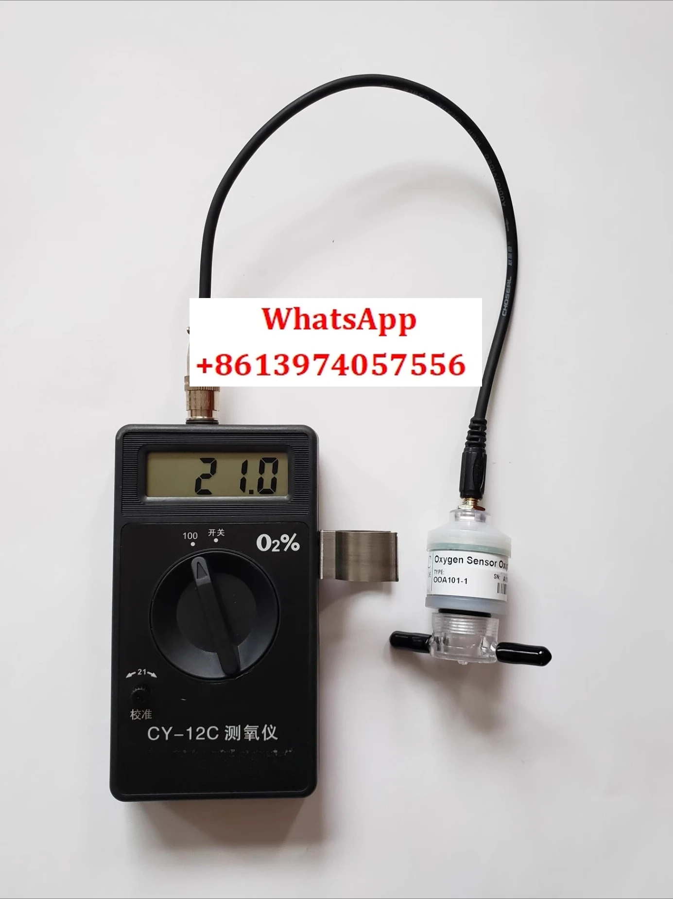 

Portable Oxygen Analyzer CY-12C Imported Sensor Full Range Analyzer Monitoring for
