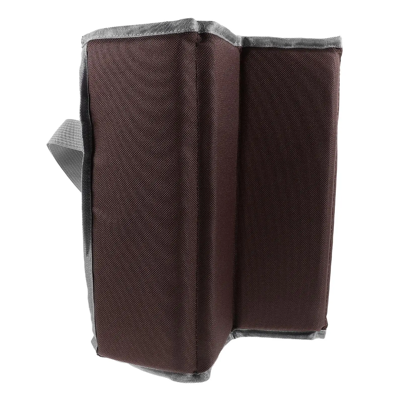 

Folding Seat Layers Camping Seat Cushion Pearl Cotton Silver Coated Picnic Mat Seating Mat Outdoor Portable Camping Travel Brown
