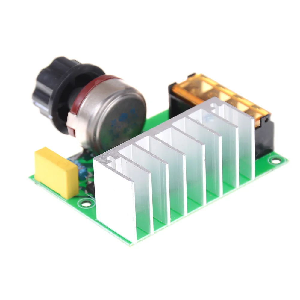 AC 220V 2000W SCR Voltage Regulator Dimming Dimmers Motor Speed Controller Thermostat Electronic Voltage Regulator Module