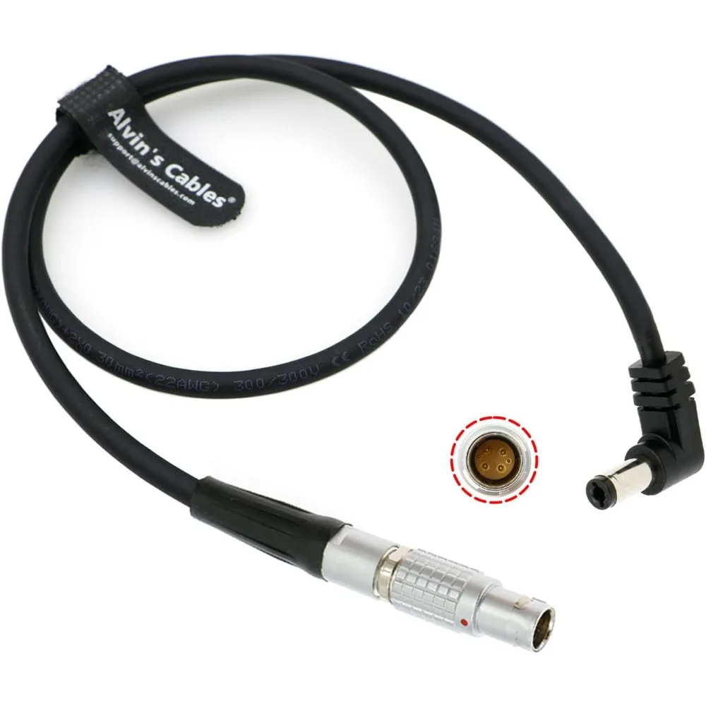 Alvin's Cables Power Cable for DJI-Ronin 2 Gimbal Stabilizer to Atomos Ninja V Shogun Flame/Inferno Camera