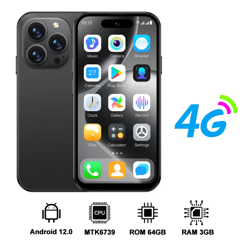 black RAM3G ROM64G