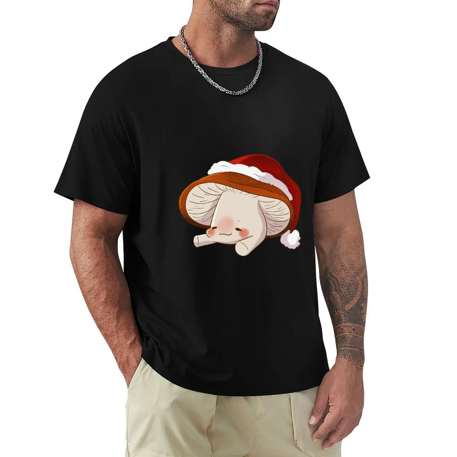 Merry Mushmas! T-Shirt Comfortable Work Wear Tee