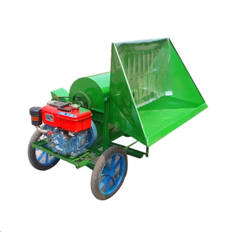 for Sorghum Wheat Soybean Rice Sesame Corn Seed Threshing Machine Automatic Full Feeding Thresher Grain Shelling Machine