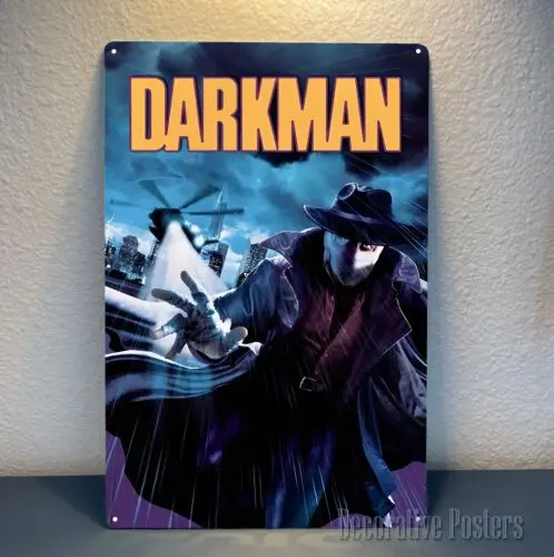 Darkman Movie Metal Poster -Collectable Sign- 20x30cm, 8x12inch  -aluminum