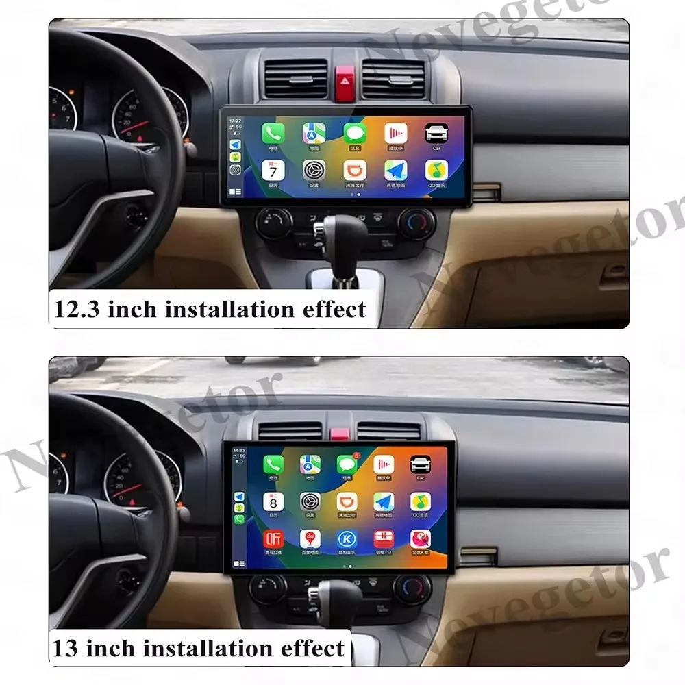 13 inch Android  For Honda CR-V 3 RE CRV 2007-2011 Auto Radio Multimedia Carplay  Stereo Video Car Screen Navigation No 2din DVD