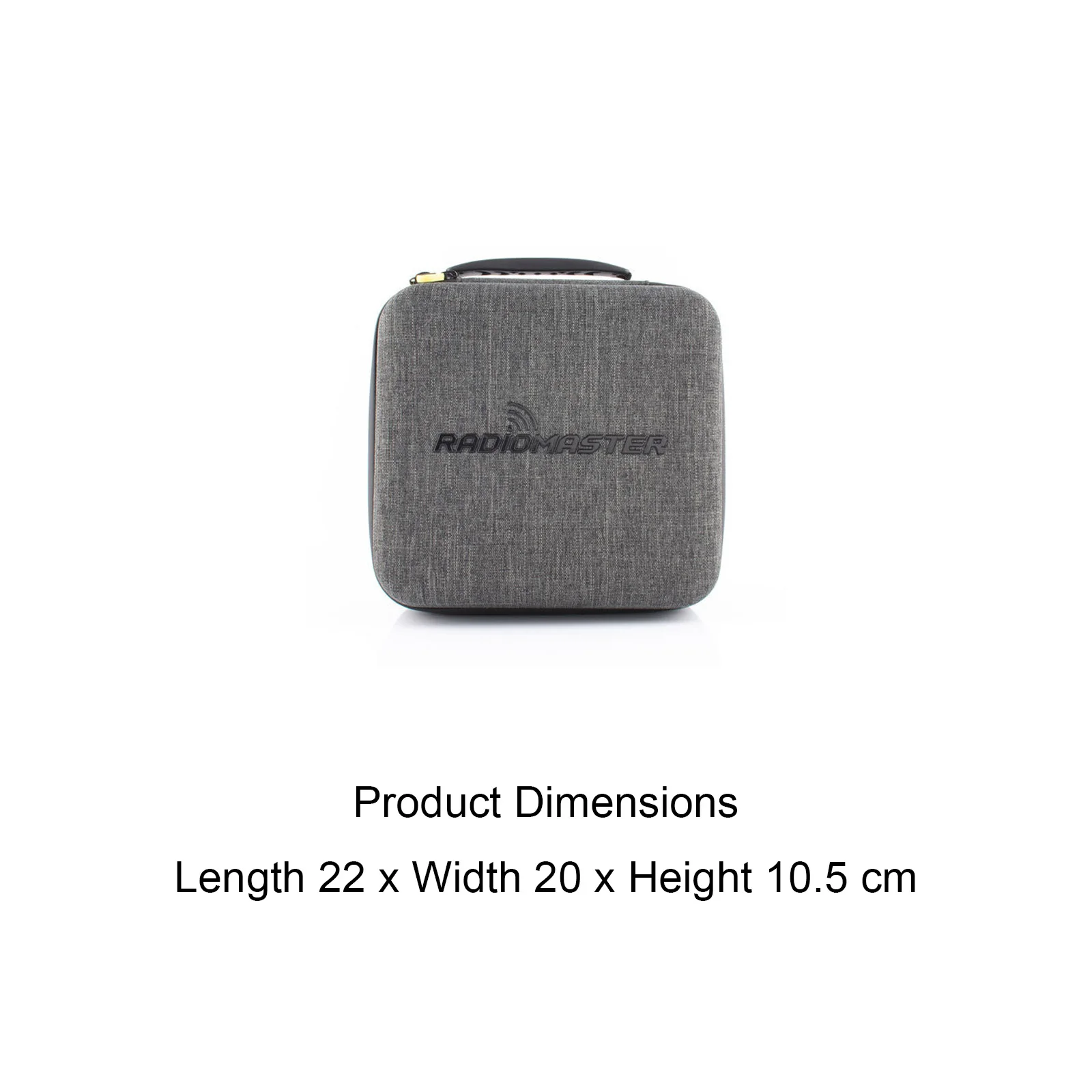 Compact Remote Control Storage Case For Radiomaster Zorro/TX16S SE/TX18S Portable Nylon Bag For Drone Transmitter 22*20*10.5CM
