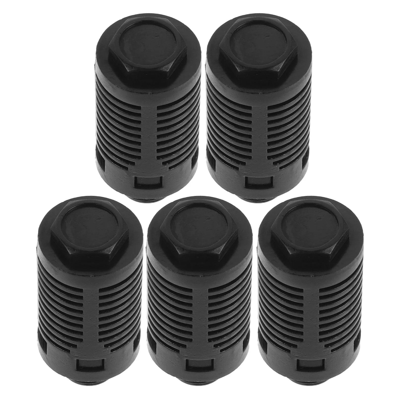 5Pcs Tire Changer Air Muffler Plastic Pneumatic Exhaust Fittings Noise Reducer Muffler for Workshop Tire Machine