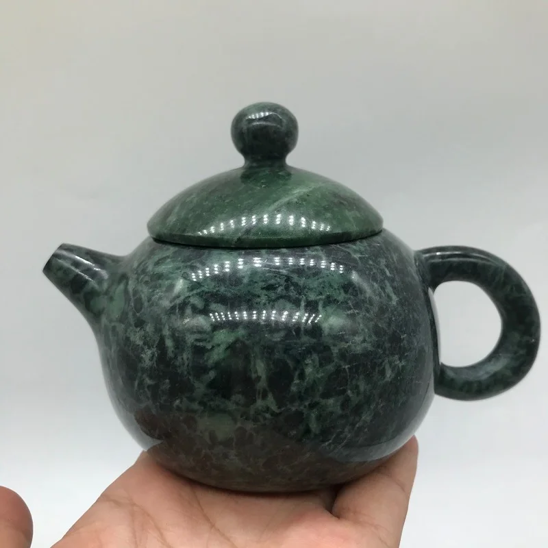 Natural tibetano jade medicina wang shi hip balão teacup serpentina jade cinto magnético jóias natural jade cor aleatória