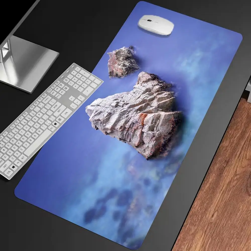 

Floating Sea Rocks Mouse Pad Multi-Size non-slip Gaming mouse pad Gamer E-Sports Mouse Mat Game Mechanical Keyboard XXL Desk Mat