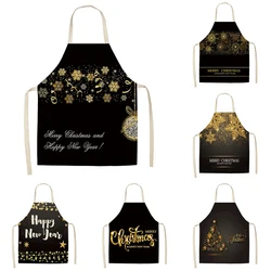 Christmas themed kitchen apron for women hairdresser apron for men kitchen apron