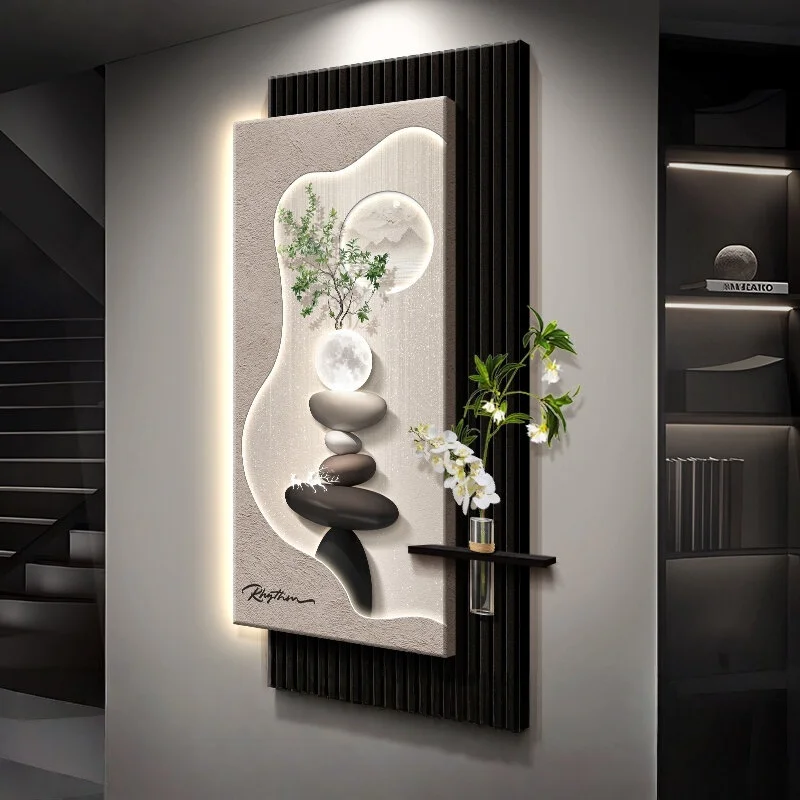 xx-New Entrance Door Led Decorative Light Painting Decoration Living Room Bedroom Sofa Wall Corridor Dining Room Mural Light