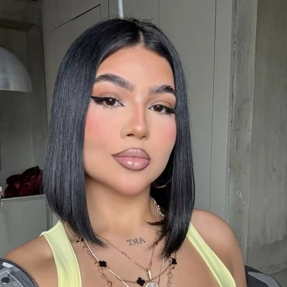 Black Straight Pixi… - image