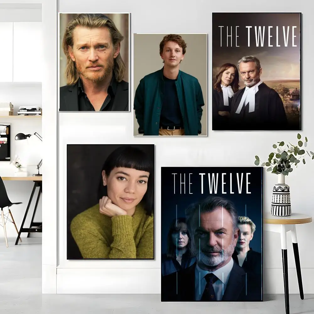 tv series T-The Twelve-E Painting Calligraphy Artwork for Living Room Bedroom Office Home Decor
