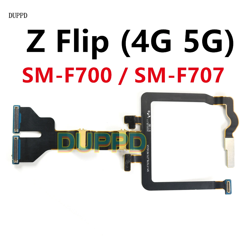 Spin Axis Main Board Motherboard Connector Mainboard LCD Flex Cable For Samsung Galaxy Z Flip 4G F700 5G F707 ZFlip