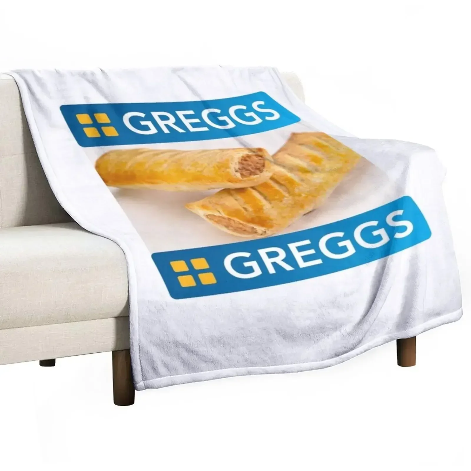 GREGGS Pasty Throw Blanket Thins Bed Blankets