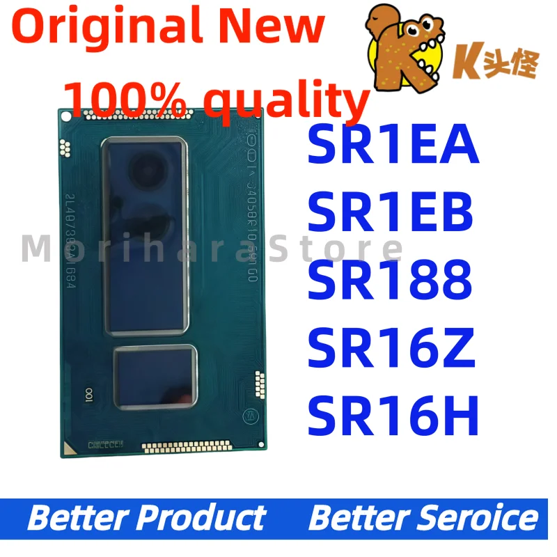 

1PCS/New Original SR1EA i7-4600U SR1EB i7-4510U SR188 i7-4558U SR16Z i7-4500U SR16H i7-4650U CPU