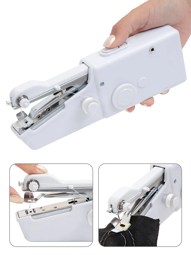 Household electric sewing machine Small family desktop manual handheld all-self simple sewing artifact