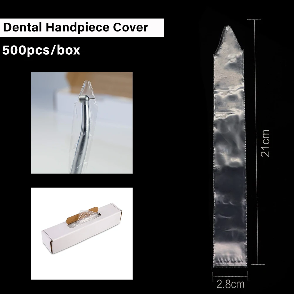 Dental Disposable Endoscope Protective Film Stain Resistant Film Scaler Light Curing Handpiece Protective Case Dental Tools