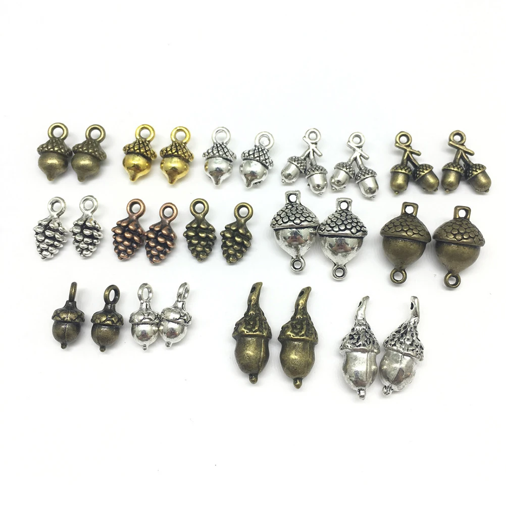 

100pcs Alloy Pendant Charms Diy Jewelry Accessories Necklace Bracelet Keychain Dangle Scrapbooking Projects Durable Unique