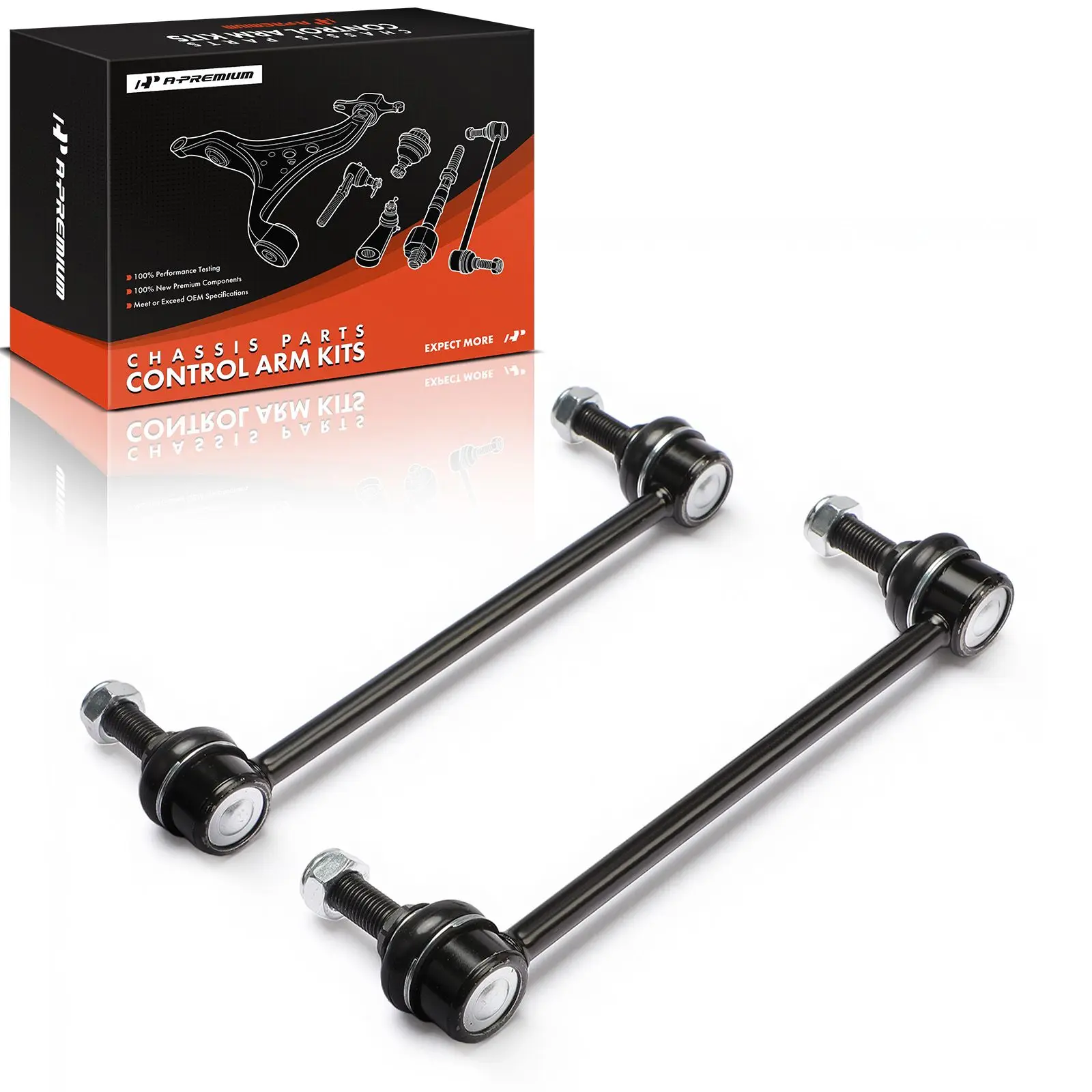 A-Premium 2x Rear Left & Right Stabilizer Bar Link for Nissan Titan 2017-2024 Titan XD 2016-2024
