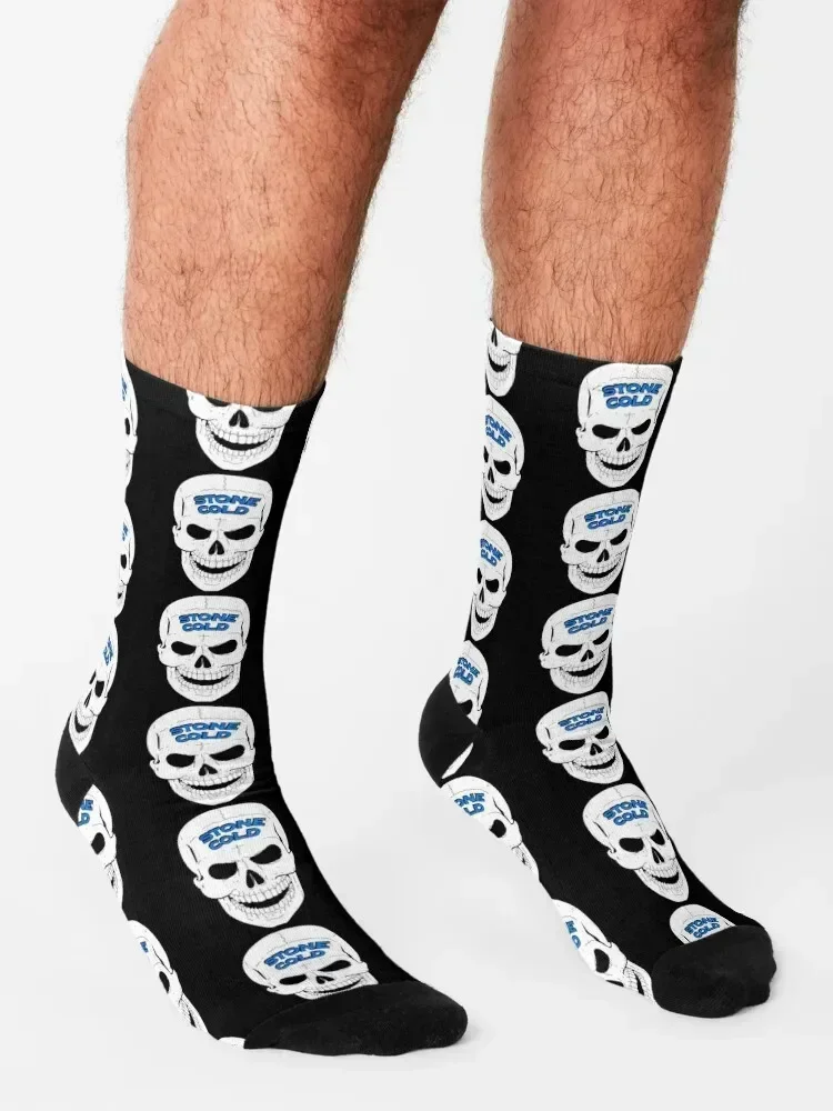 Skull Stone Socks snow floor compression floral Socks Male Women's