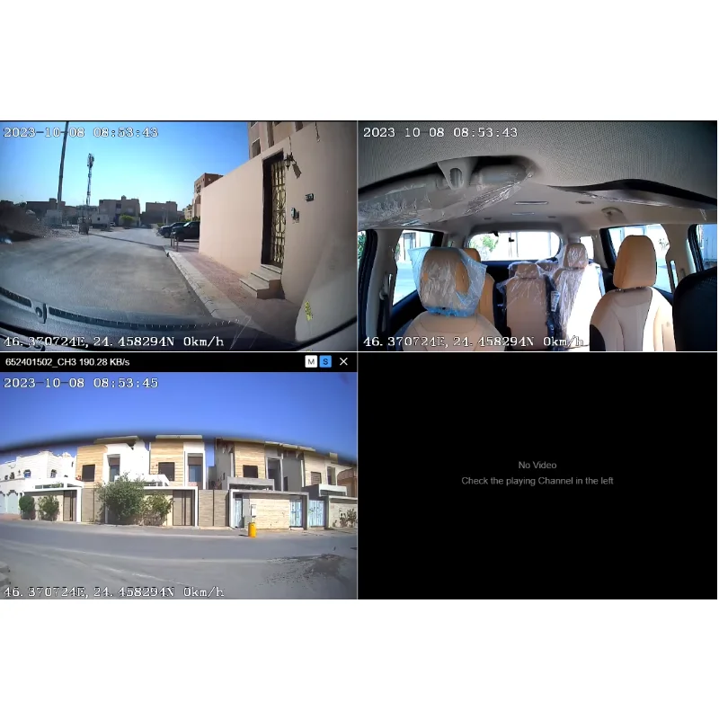 2025 Richmor Versi Baru Lensa Duel 4G 1080P Kamera Dasbor Mdvr Perekam Video Kendaraan dengan Pelacakan GPS