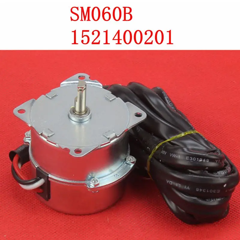 For Gree air conditioner synchronous lifting sliding door swing leaf blower motor SM060B 1521400201  AC220-240V parts