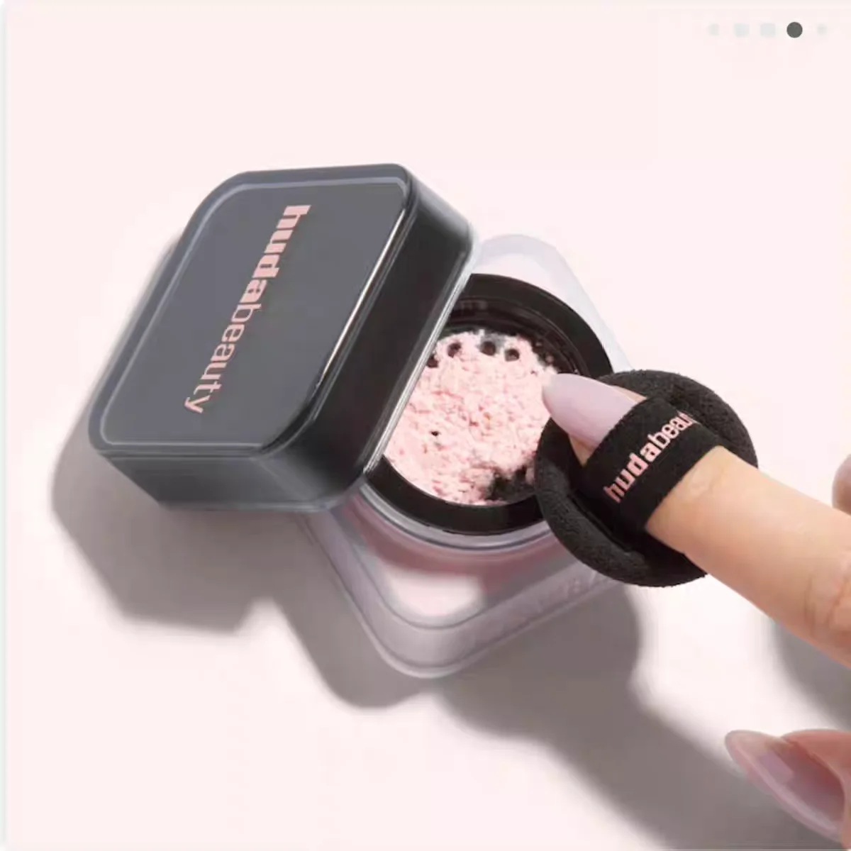 2PCS Huda Easy Bake Loose & Setting Powder Long Lasting Oil Control Matte Waterproof Brightening Loose Powder Makeup Cosmetics