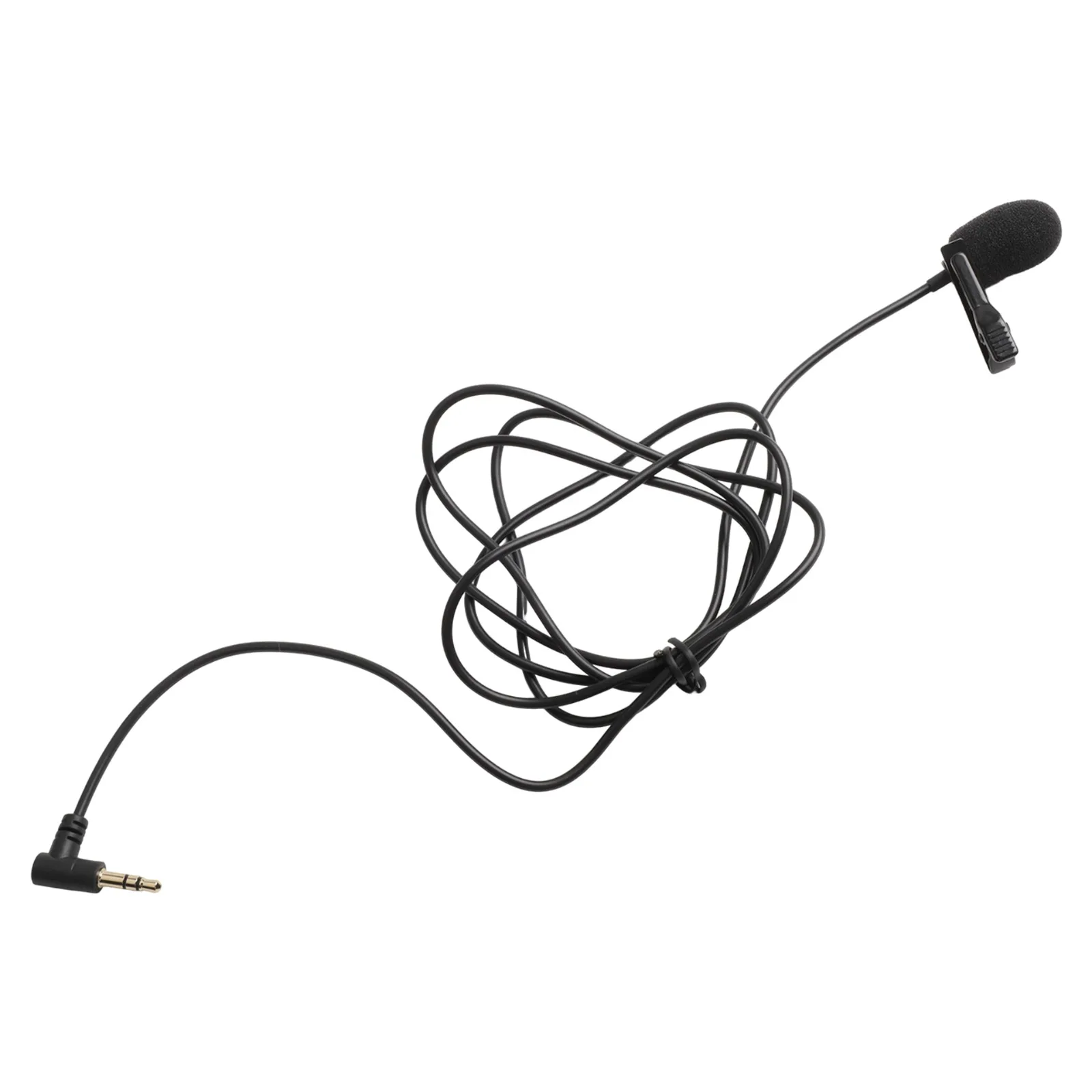 1pc ラベリアラペルマイクポータブル全指向性コンデンサーマイク互換性 Shure 用 DJL 用 Go Pro Vlog インタビュー