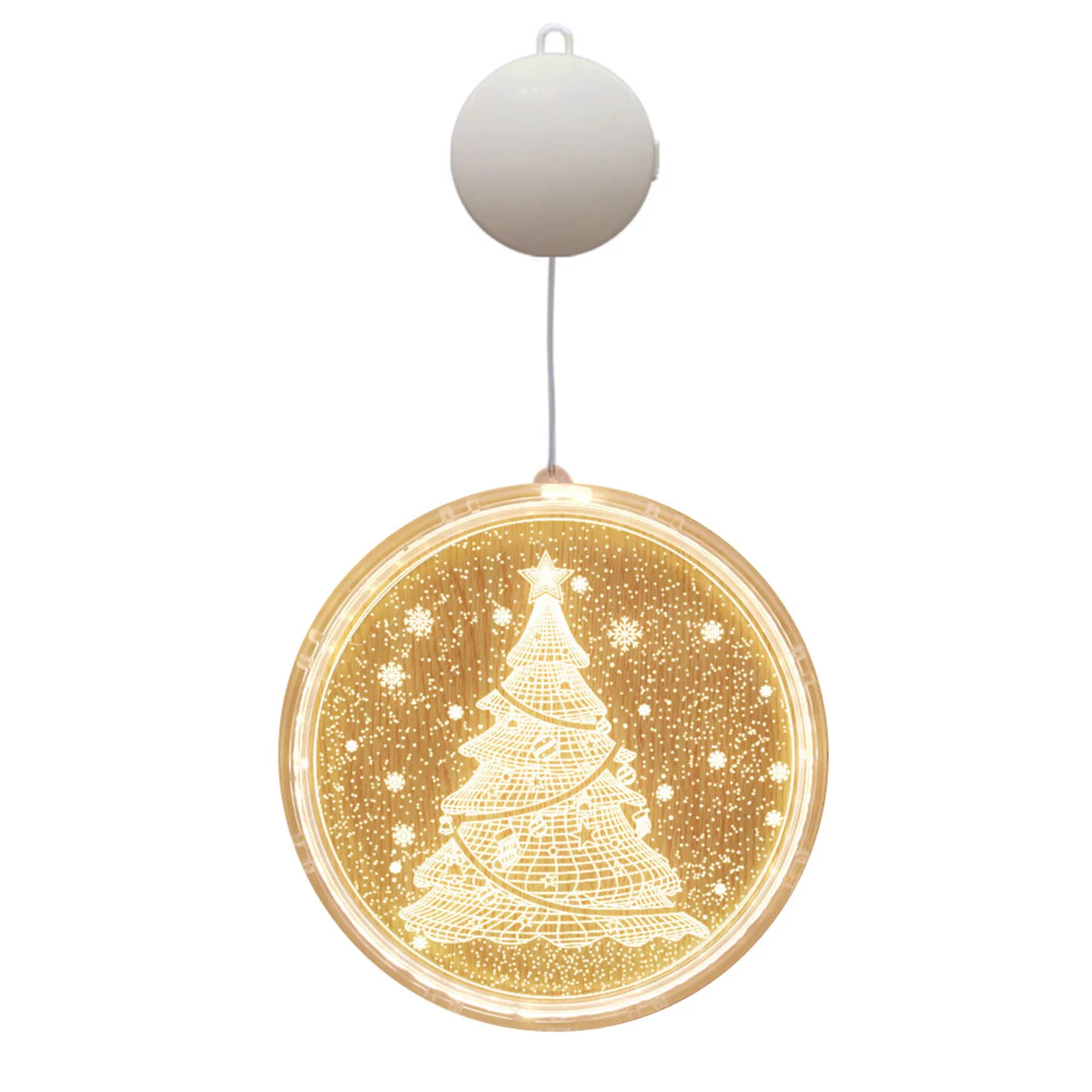 Merry Christmas LED Fairy Lights Santa Claus Elk Bedroom Living Dining Decoration New Year Gift Christmas Tree Hanging Light image 5