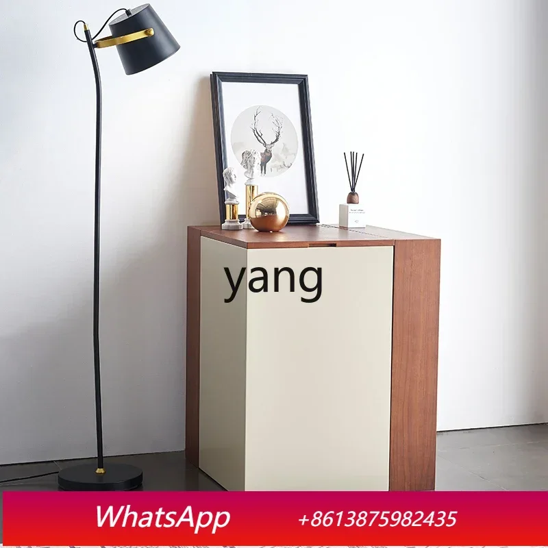 

LHR light luxury dresser storage cabinet integrated modern simple bedroom flip makeup table